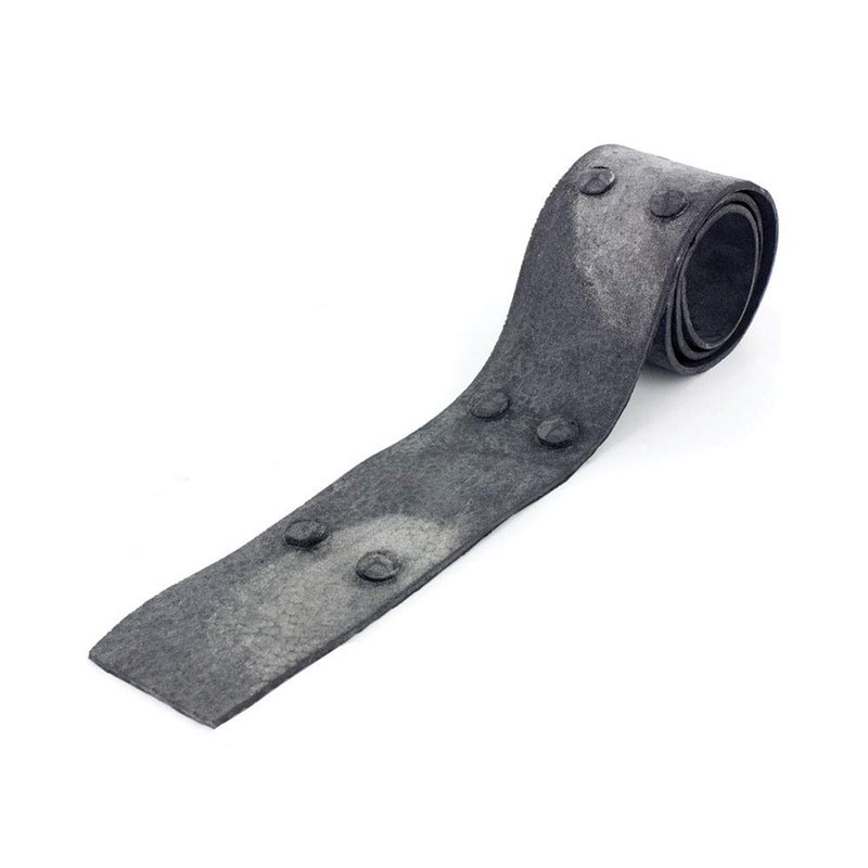 OUTWATER Architectural Products by Outwater 41-3/8 in. Long x 2-7/8 in. Wide Double Rubber Faux Wood Beam Strap  Black - Image 1